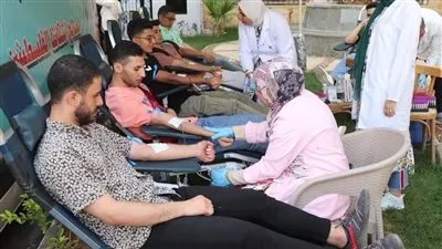 تضامنا مع فلسطين.. طلاب 