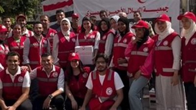 فلسطين اليوم.. ياسمين صبري مع الهلال الأحمر لدعم غزة