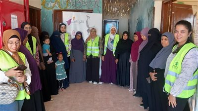 انطلاق مبادرة «كوني أقوى» للتوعية بسرطان الثدي بمنطقة حاجر خزام بقنا