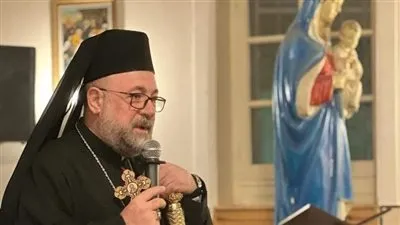 نيافة الأنبا مرقس يصلي من أجل السلام في الأراضي المقدسة والعالم