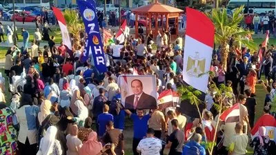 بورسعيد تنتفض لنصرة فلسطين.. والآلاف يرفضون التهجير 