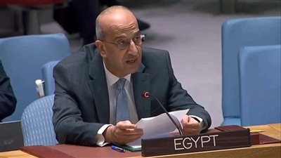 عاجل.. مندوب مصر بمجلس الأمن يطالب بحماية المدنيين وإيصال المساعدات إلى غزة