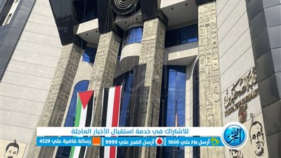 نقابة الصحفيين المصريين تكتسي بالعلم الأسود حدادًا على شهداء غزة