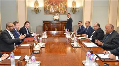 وزير الخارجية البريطاني يشيد بمبادرة مصر لاستضافة قمة دولية بشأن غزة 