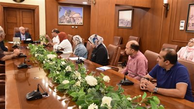 محافظ بورسعيد يتابع أعمال استكمال منظومة كاميرات المراقبة الحديثة