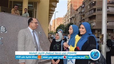 رئيس جامعة حلوان يتفقد المدينة الجامعية بالمطرية