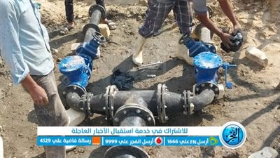 محافظ الإسماعيلية يتابع الأعمال النهائية لمشروع شبكة تجفيف قرية الحجاز