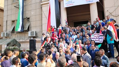 وقفات تضامنية مع فلسطين بكافة النقابات الفرعية للمحامين بالجمهورية (صور)