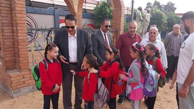وكيل تعليم الغربية يتابع انتظام العملية التعليمية بجميع مدارس المحافظة (صور)