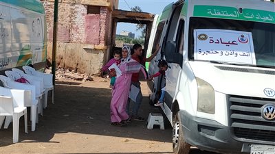 الكشف على 1399 مريضًا في قافلة علاجية بقرية إصلاح الغيط بجمصة