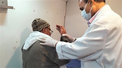 قافلة علاجية مجانية شاملة لكافة التخصصات الطبية بقرى مركز قويسنا بالمنوفية