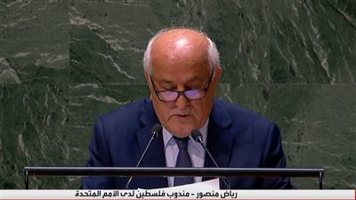 مندوب فلسطين باكيا: مستشفيات غزة تحولت لمقابر.. أنقذوا أطفالنا