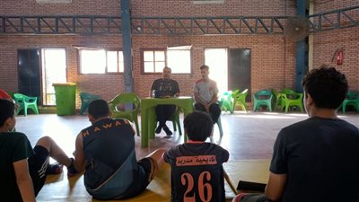 مدير المشروع القومي للموهبة والبطل الأوليمبي يتابع تدريبات ناشئي المصارعة بالدقهلية