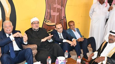 وزير الأوقاف لأهالي نويبع: أنتم أعمدة هذه الأرض وخط دفاعها الأول