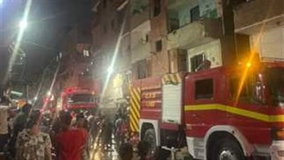 تفحمت محتوياتها بالكامل.. تفاصيل معاينة حريق شقة بدار السلام 