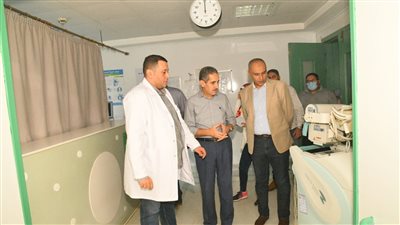 محافظ الغربية يجري جولة تفقدية للمستشفى العام والرمد ومركز الإسعاف الرئيسي بزفتي (صور)