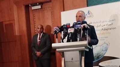 وزير الري: الخسائر والأضرار في إفريقيا جراء التغيرات المناخية كبيرة