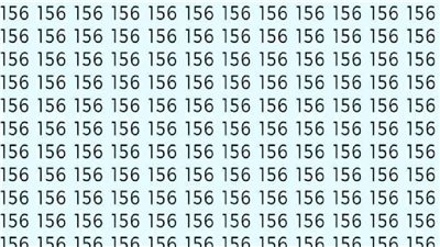 لغز صعب.. ابحث عن الرقم 166 بين الرقم 156 في 8 ثوانٍ؟ فقط 2 من كل 100 شخص يستطيع حلها