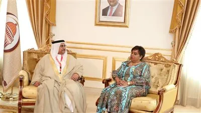 العسومي يلتقي رئيسة برلمان أنجولا ويقدم الشكر للدولة لمواقفها الداعمة للشعب الفلسطيني