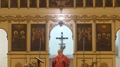 المطران شامي يترأس القداس الإلهي بكنيسة القديس بطرس بدبانة بالإسكندرية