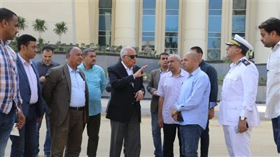 محافظ الجيزة يتفقد أعمال التطوير للمناطق المحيطة بمحطة قطارات الصعيد ببشتيل