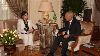 أبو الغيط يستقبل الأمينة التنفيذية للجنة الأمم المتحدة الاقتصادية والاجتماعية لغربي آسيا