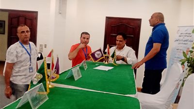 عميد تربية نوعية المنوفية يشهد التجهيزات النهائية للمؤتمر الدولي العاشر بالعين السخنة