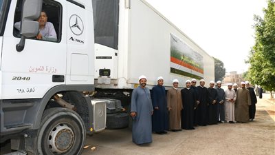 الأوقاف تعلن انطلاق قافلة المساعدات الثانية إلى معبر رفح 