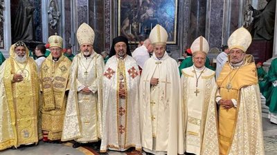 بطريرك الأقباط الكاثوليك يشارك في القداس الختامي للجمعية العامة العادية السادسة عشرة لسينودس الأساقفة