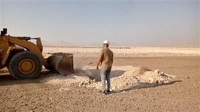 حملات إزالة للتعديات على 20 فدانا أملاك دولة وأراض زراعية في دشنا