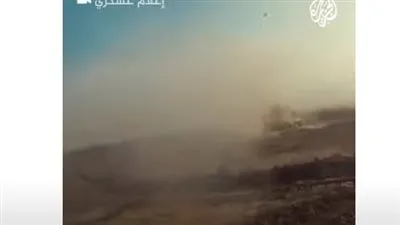 شاهد| المقاومة الفلسطينية تدمر دبابة إسرائيلية في قطاع غزة