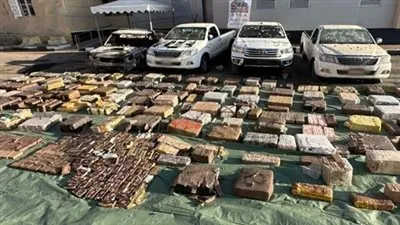 عاجل.. ضبط 5 أطنان حشيش بقيمة 350 مليون جنيه بالبحر الأحمر