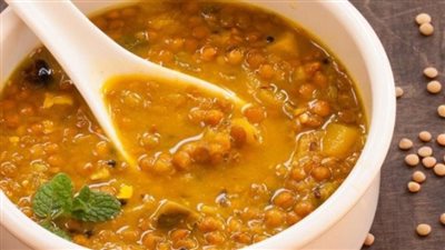 طريقة عمل شوربة العدس 