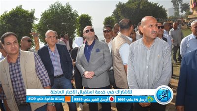 وزير الري من بني سويف: لن نتهاون مع أي تعديات على النيل أوالترع والمصارف 