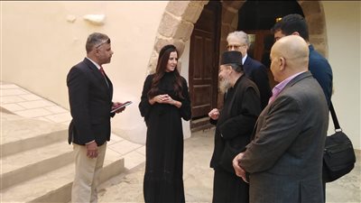 السيدة الأولى لجمهورية صربيا تزور دير سانت كاترين اليوم 