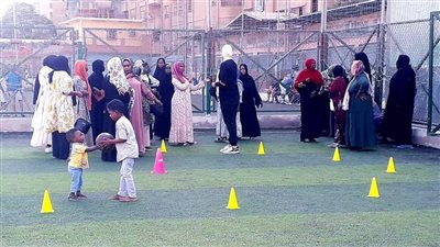 يوم رياضي وتوعية ضد العنف للوافدات السودانيات بمركز شباب أرض اللواء