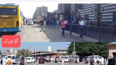 محافظة الجيزة: حملات لتحقيق الانضباط ورفع تعديات المحال والباعة الجائلين بالمنيب