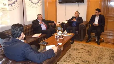 سفير أرمينيا يزور غرفة القاهرة..ويدعو للمشاركة في منتدى الأعمال المشترك فبراير القادم 