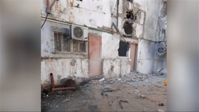 مشاهد لقصف الاحتلال لمستشفى الطب النفسي ومستشفى العيون في قطاع غزة (فيديو)