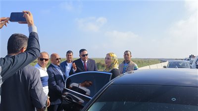 وزيرة التضامن تصل مركز المطرية بالدقهلية 