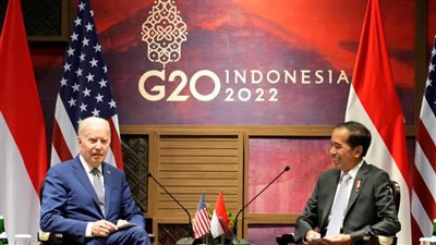 بايدن يبحث مع الرئيس الإندونيسي الاستقرار في المنطقة‎
