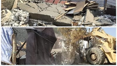 محافظة الجيزة: إزالة أعمال تعدي على الأراضي الزراعية بمنشأة القناطر