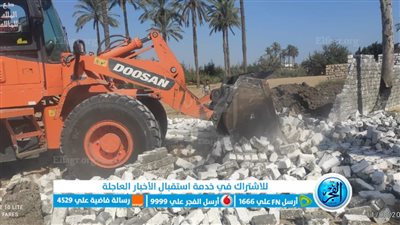 إزالة 57 حالة تعد على الأراضي الزراعية في حملة مكبرة بالإسماعيلية