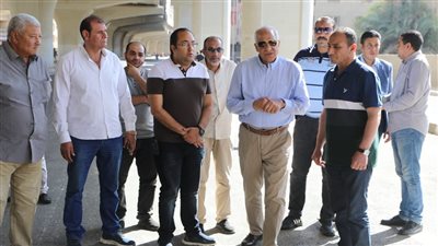 محافظ الجيزة يعاين مسار محور عمرو بن العاص