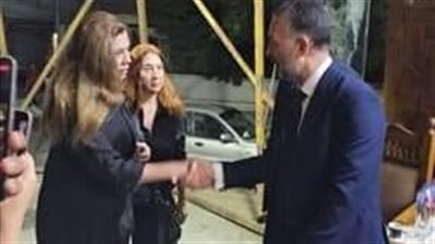 رانيا فريد شوقي أول حضور عزاء والدة الفنانة سلوى محمد علي