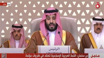 ولي العهد السعودي: ما يحدث بغزة كارثة إنسانية تؤكد فشل المجتمع الدولي (فيديو)