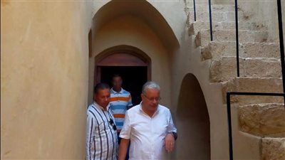 رئيس قطاع صندوق التنمية الثقافية في زيارة تفقدية لمبنى الخان بالبر الغربي