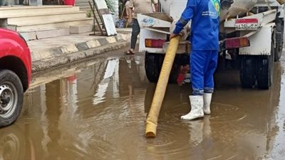 «مياه المنوفية» ترفع حالة الطوارئ لمواجهة الأمطار بالمحافظة
