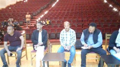 أولى مناقشات مشاريع نوادي المسرح الإقليمي لفرق الاسماعيلية