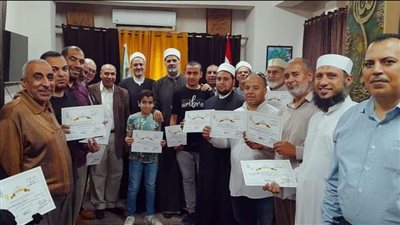 رئيس منطقة الجيزة الأزهرية يكرم الطلاب المتفوقين بالنشاط الصيفي لحفظ القرآن الكريم (صور)
